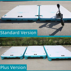 Inflatable Floating Fishing Dock Platform For Adults And Children - Standard Version