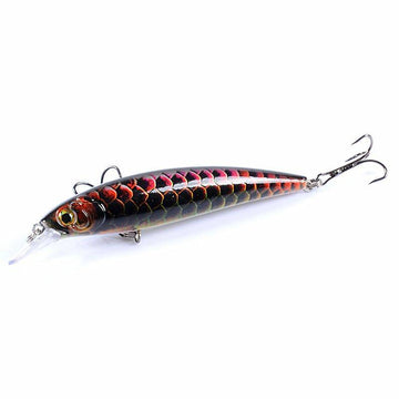 14cm Surface Popper Fishing Lures Pack of 12 — Fresh & Saltwater