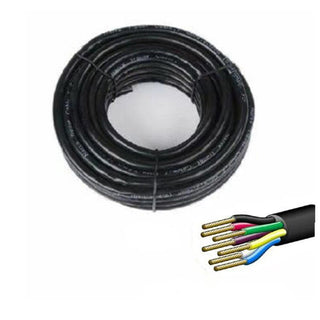 100m 7 Core Trailer Wire Cable V90 PVC — Caravan, Boat & Automotive