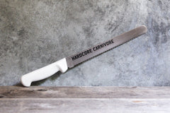 Hardcore Carnivore Brisket & BBQ Slicing Knife - Serrated 25cm