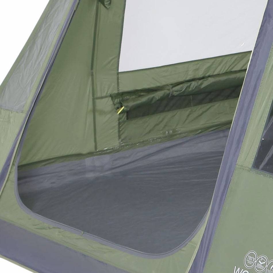 Person Camping Touring Tent Woburn 400 Tent with Footprint