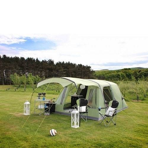5 Person Camping & Touring Tent - Solaris 500 Airbeam Tent with Footprint by Vango