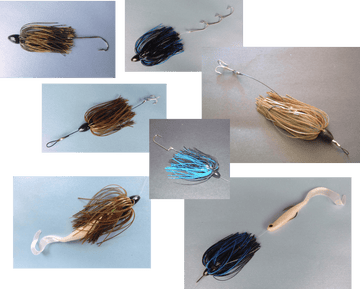 Vike 1/2 oz Skirted Microjig in Green Pumpkin
