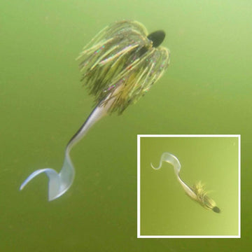 Vike 11/4 oz Skirted Microjig in Candy Craw