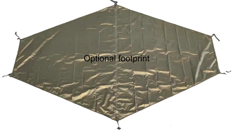 Footprint for Vern 1 & Vern 1 3S Tent by Nortent