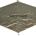Footprint for Vern 1 Tent by Nortent