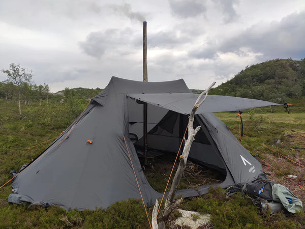 7 Person Camping & Expedition Tent - Koie 7 Tent - 5.9kg by Nortent