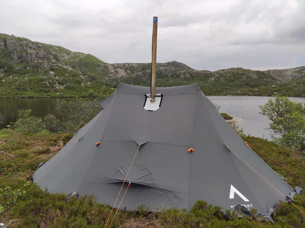 7 Person Camping & Expedition Tent - Koie 7 Tent - 5.9kg by Nortent