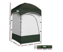 Weisshorn Shower Tent Outdoor Camping Portable Changing Room Toilet Ensuite