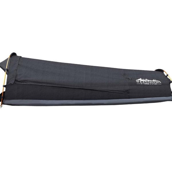 Camping Swags Single Biker Swag Grey Ripstop Canvas