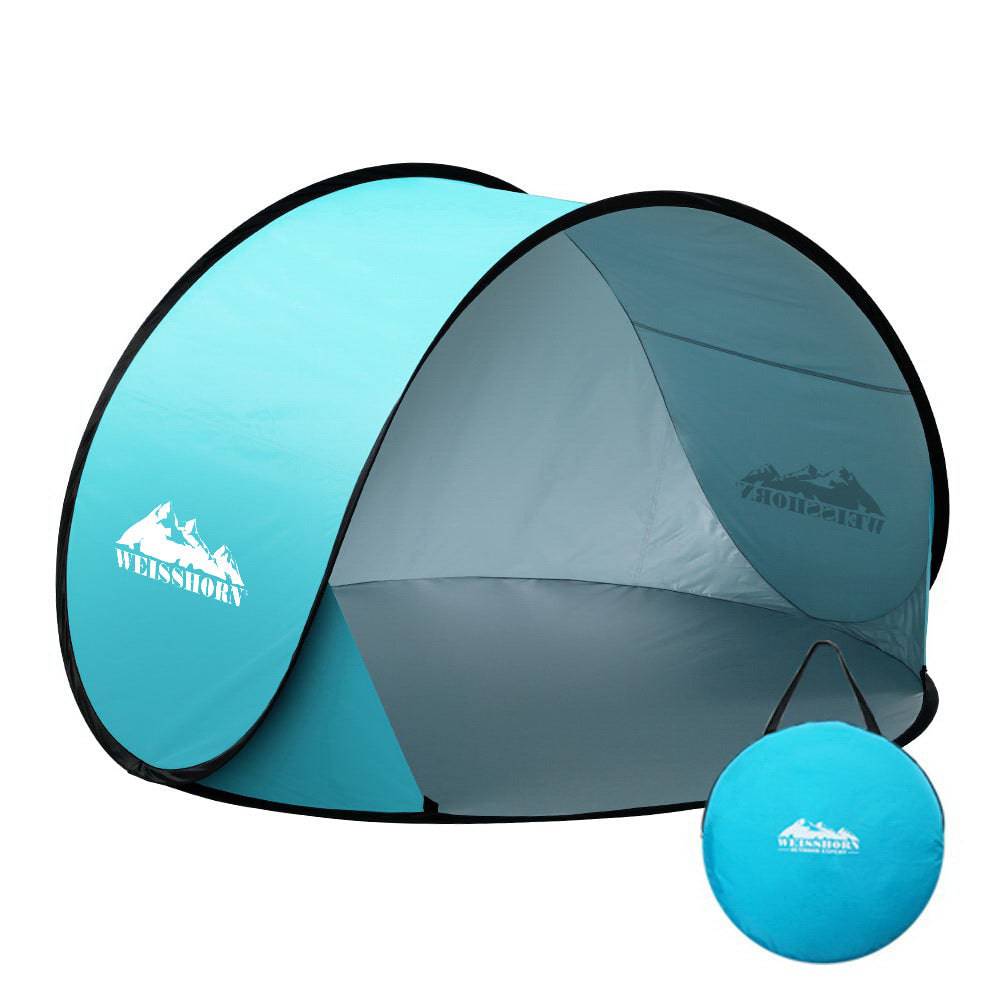 Weisshorn Pop Up Beach Tent Camping Portable Sun Shade Shelter Fishing - Premium Camping Gear for Australian Adventures