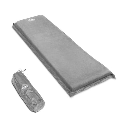 Weisshorn Single Size Self Inflating Mattress - Grey