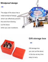 Camping Gas Burner Outdoor Gasoline Stove
