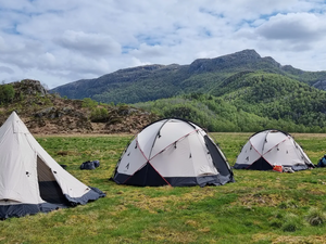8 Person Polycotton Expedition Tent - Gamme 8 PC - Floor Included by Nortent
