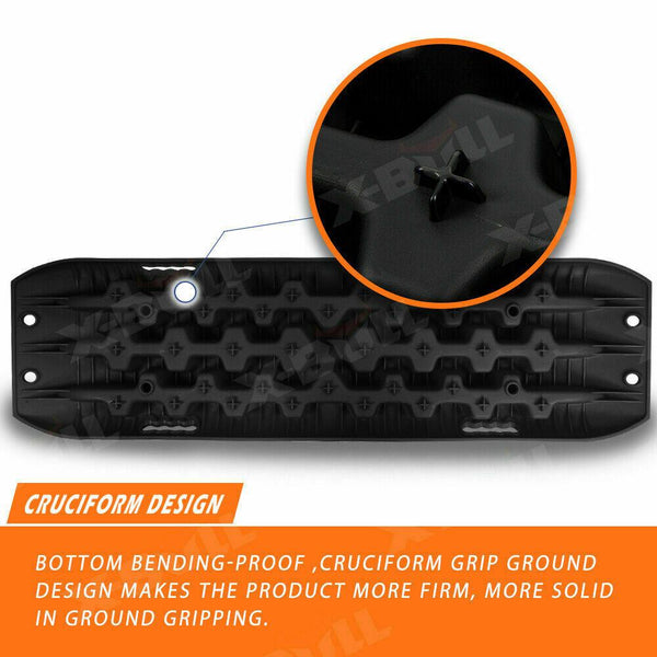 X-BULL Gen 3.0 Recovery Tracks 2 Pairs - Black