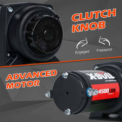 X-BULL 12V Electric Winch 4500LB