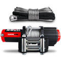 X-BULL Electric Winch 12V 5000LBS Wireless Steel Cable ATV Boat With 13M Synthetic Rope