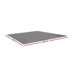 Weisshorn 3 X 2.5M Annex Floor Mat - Grey - Camping Australia