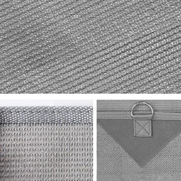 Pop Top Caravan Privacy Screen 2.1 x 1.8M Sun Shade End Wall Roll Out Awning - Camping Australia