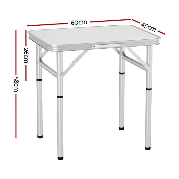 Portable Folding Camping Table 60cm - Camping Australia