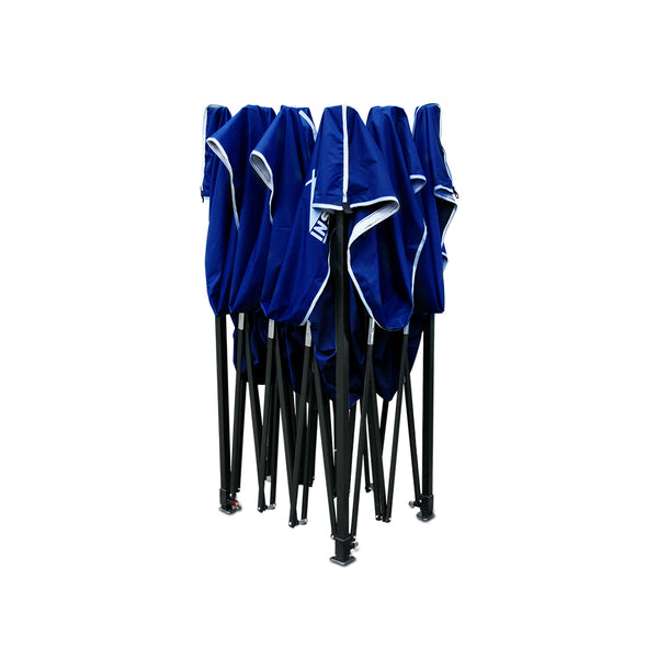 Instahut Gazebo Pop Up Marquee 3x4.5m Folding Wedding Tent Gazebos Shade Blue - Camping Australia