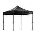 Instahut 3x3m Pop Up Gazebo Marquee with Base Pod Kit Black