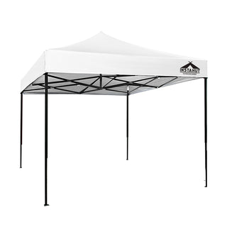 Instahut 3x3m Pop Up Gazebo Marquee with Base Pod Kit White