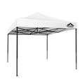 Instahut 3x3m Pop Up Gazebo Marquee with Base Pod Kit White
