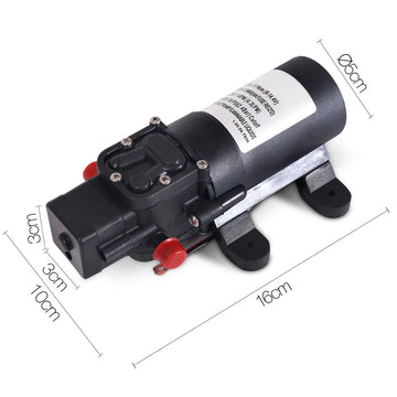 12V Portable Water Pressure Shower Pump - Camping Australia