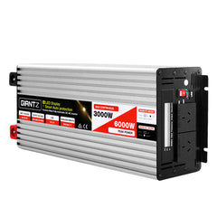 Giantz Power Inverter 3000W or 6000W Pure Sine Wave 12V-240V Camping Boat Caravan - Camping Australia